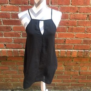 Express black flowy sleeveless top NWT